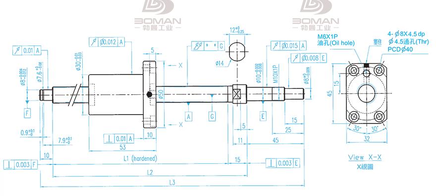 TBI XSVR01210B1DGC5-280-P1 tbi滚珠丝杆厂家代理