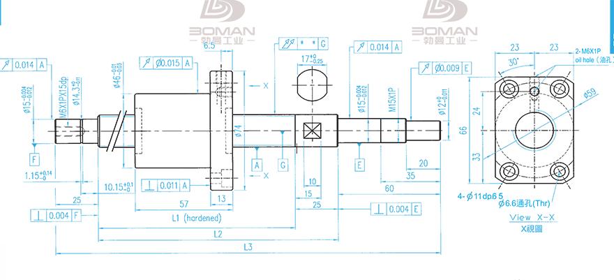 TBI XSVR02010B1DGC5-1199-P1 tbi滚珠丝杆产品手册